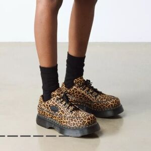 BUZZ 5I light Tan Mini Leopard Spot Shoes